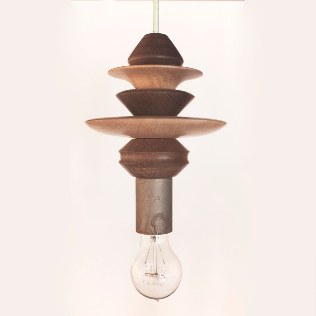 Solid wood pendant lighting for home, office, and kitchen